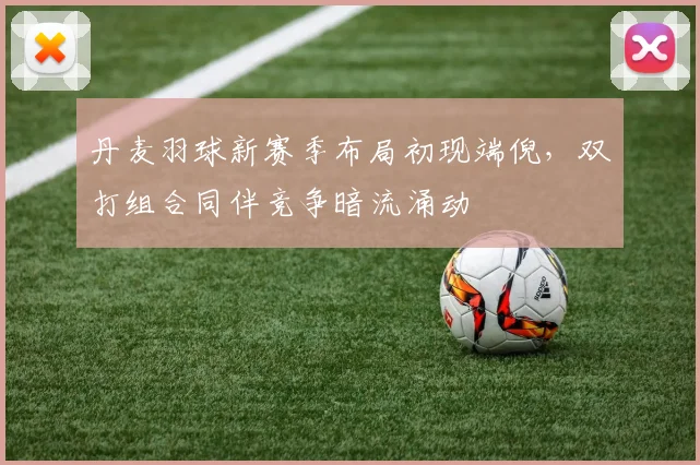 丹麦羽球新赛季布局初现端倪，双打组合同伴竞争暗流涌动